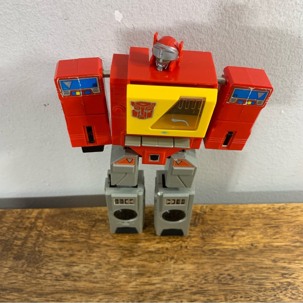 Figurine action GI transformer vintage TAKARA HASBRO BLASTER radio boombox - Picture 2 of 10